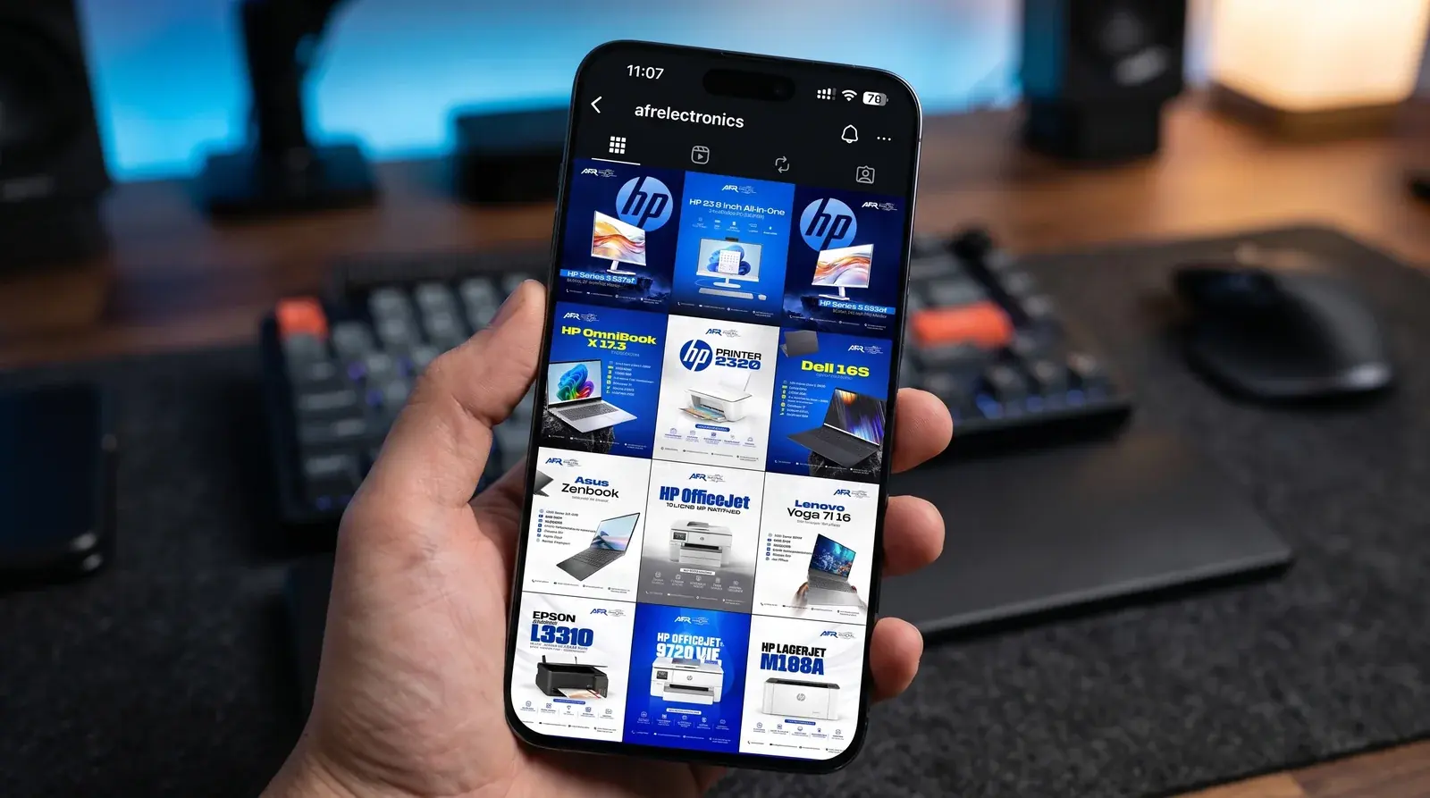 AFR Electronics - Website Development, Social Media Management, Creative Design, SEO, Corporate Videos Case Study by Sinopiq Dubai